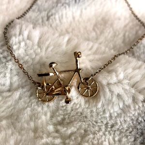 Vintage Find- Bicycle Necklace